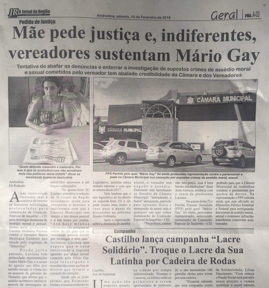 ANDRADINENSE QUEM ESTÁ FALANDO A VERDADE??? Andradina estaria entre as melhores cidade do Brasil para se viver ?