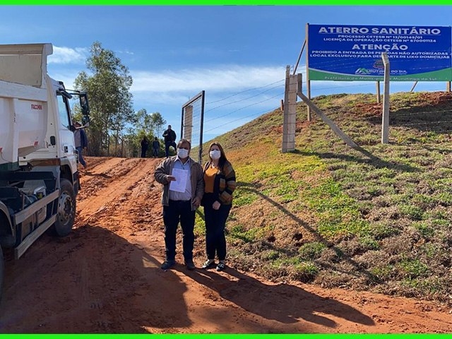 Prefeito Cristiano inaugura aterro sanitário e economizará R$ 360 mil/ano em Murutinga do Sul