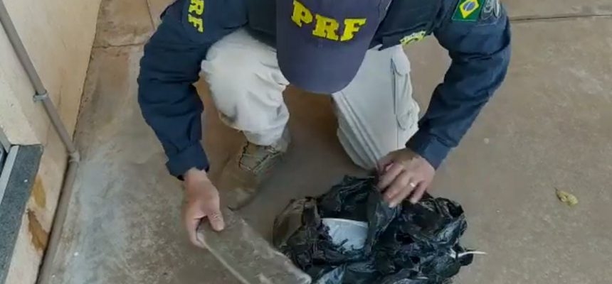 Mulher é presa pela Polícia Rodoviária Federal com 7kg de maconha em Três Lagoas