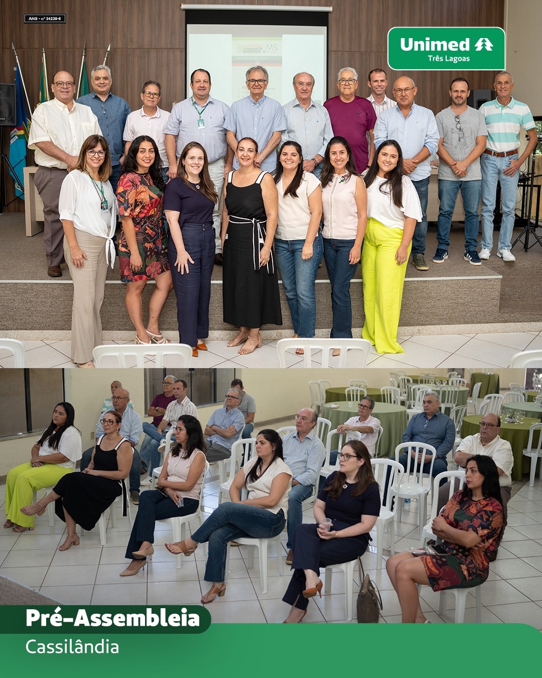 Unimed Três Lagoas realiza pré-assembleia em Cassilândia
