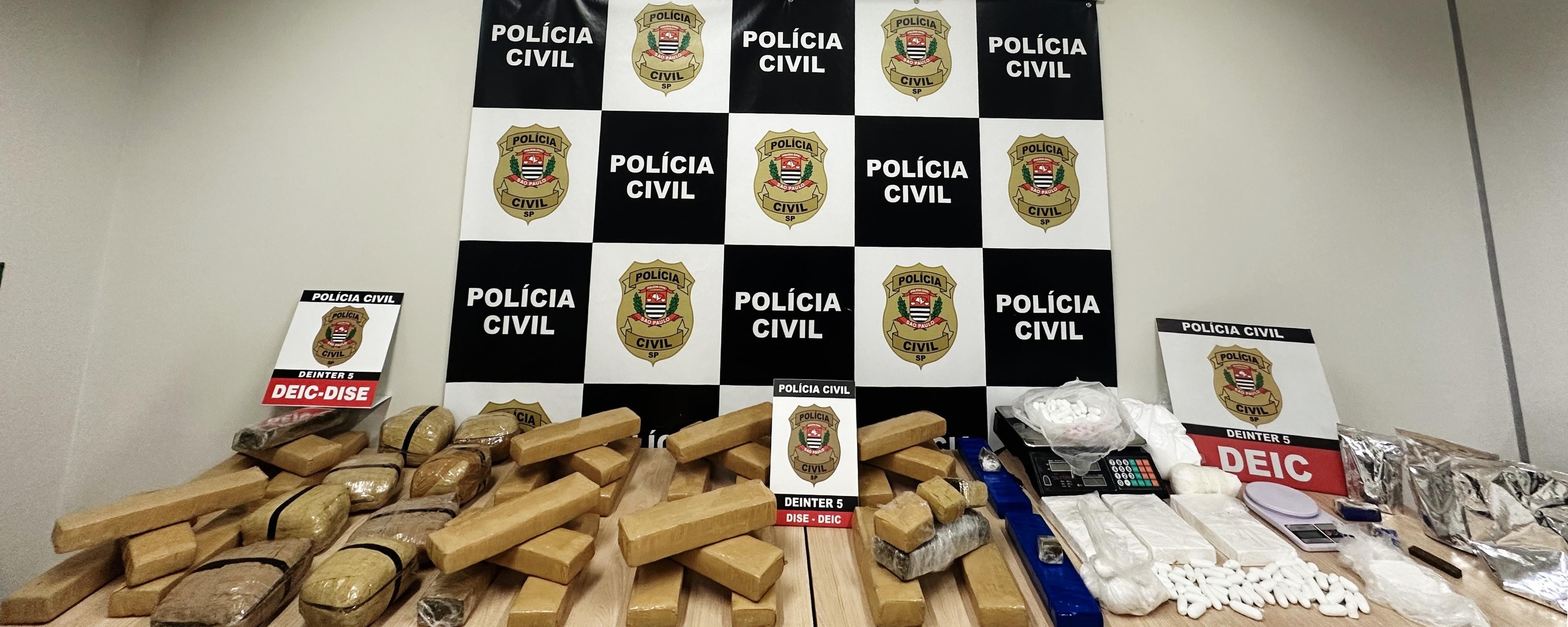 DEIC FAZ OPERAÇÃO DE COMBATE AO NARCOTRÁFICO NA ZONA NORTE DE RIO PRETO