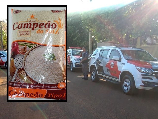 Em Andradina avó denúncia o próprio neto após flagrá-lo furtando pacote de arroz