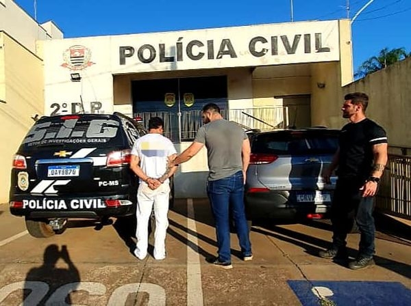 SIG DE TRÊS LAGOAS: Acusado de executar trabalhador a tiros em 2021 é preso pela Polícia Civil em Andradina