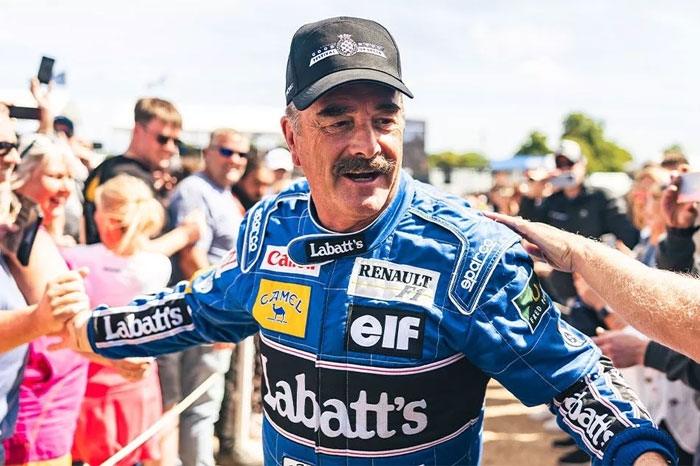O antigo Campeão da F1 Nigel Mansell: “Ótimo ver onde o esporte está hoje”
