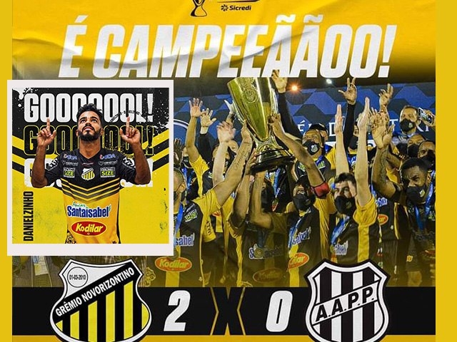 Equipe do Danielzinho de Nova Independência vence Troféu Interior e vai disputar Copa do Brasil 2022