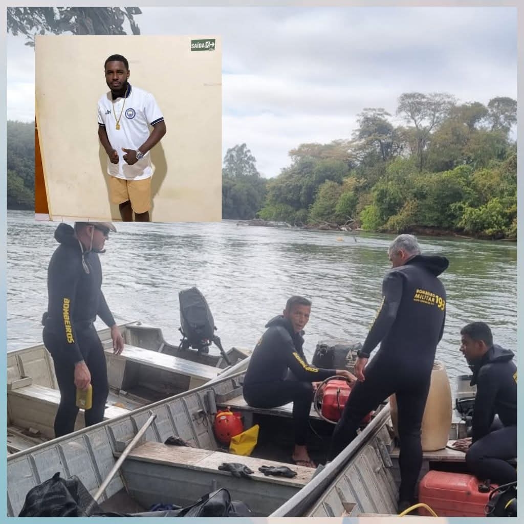 Encontrado corpo de jovem que se afogou no Rio Verde em Água Clara