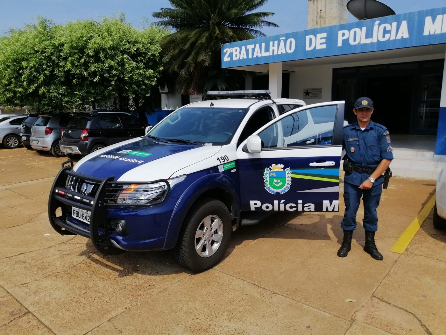 Polícia Militar de Três Lagoas recebe viatura para reforçar policiamento no Distrito de Arapuá