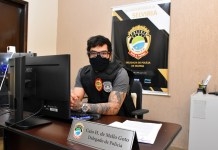 SELVÍRIA DÁ AS BOAS-VINDAS AO MAIS NOVO DELEGADO DE POLÍCIA CIVIL