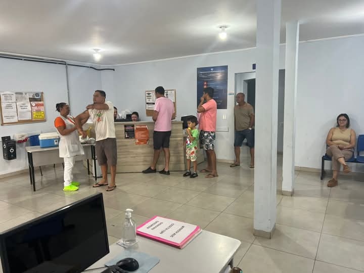 Vacinação contra a Gripe vai até a escola em Andradina