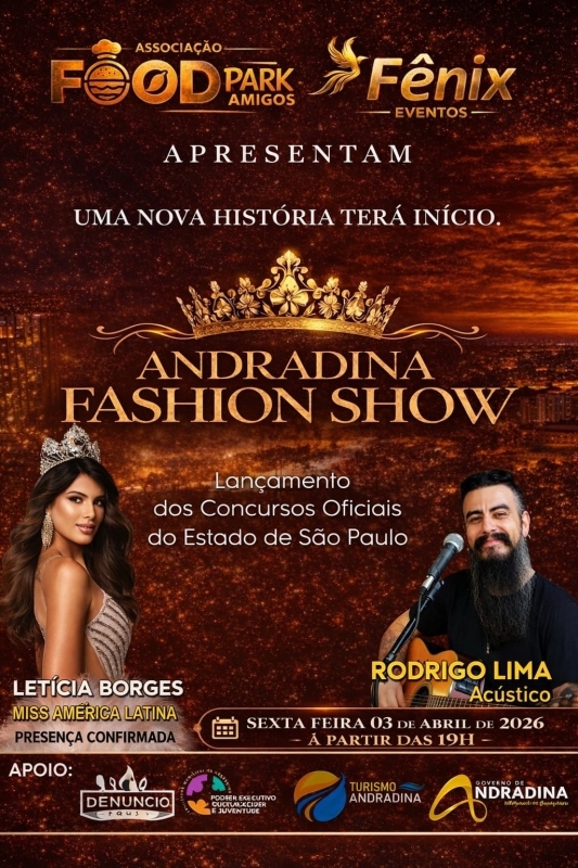 Andradina Fashion Show no Food Park Amigos