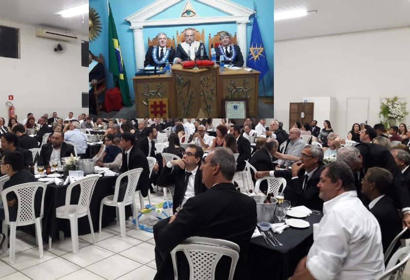 EM MIRANDÓPOLIS SERENÍSSIMO GRÃO-MESTRE PRESIDE SESSÃO MAGNA DE CONSAGRAÇÃO E ENTREGA DE ESTANDARTE