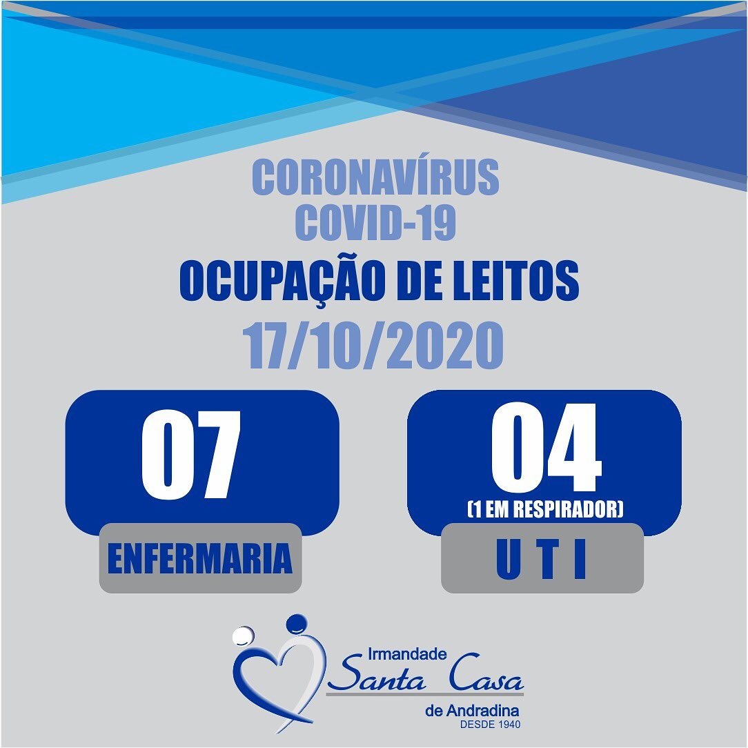 Santa Casa de Andradina tem 11 pacientes internados por coronavírus
