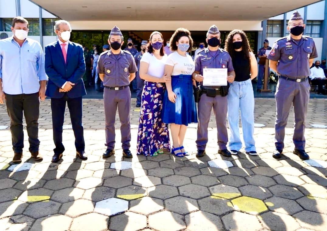 POLICIAIS MILITARES DO 28º BPM/I DE ANDRADINA FORAM HOMENAGEADOS EM ARAÇATUBA