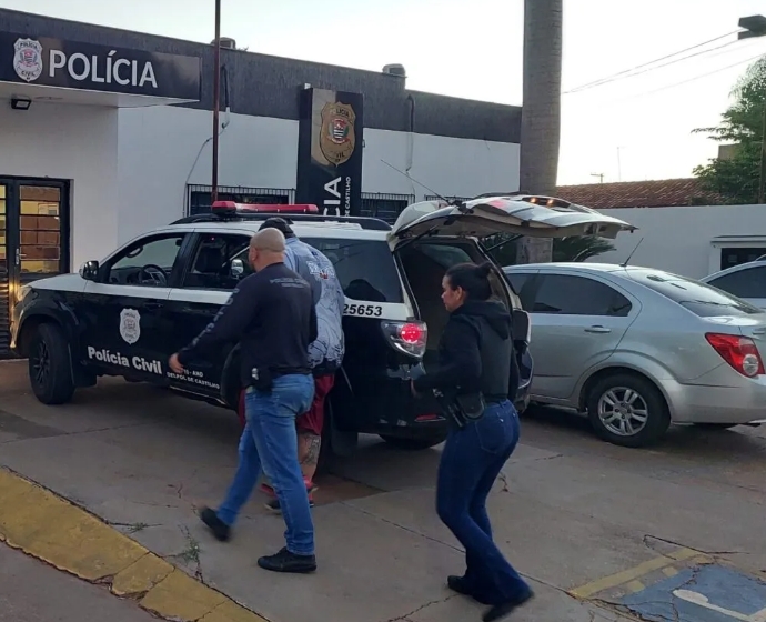 Polícia Civil de Castilho prendeu novamente morador conhecido dos meios policiais por tráfico de drogas
