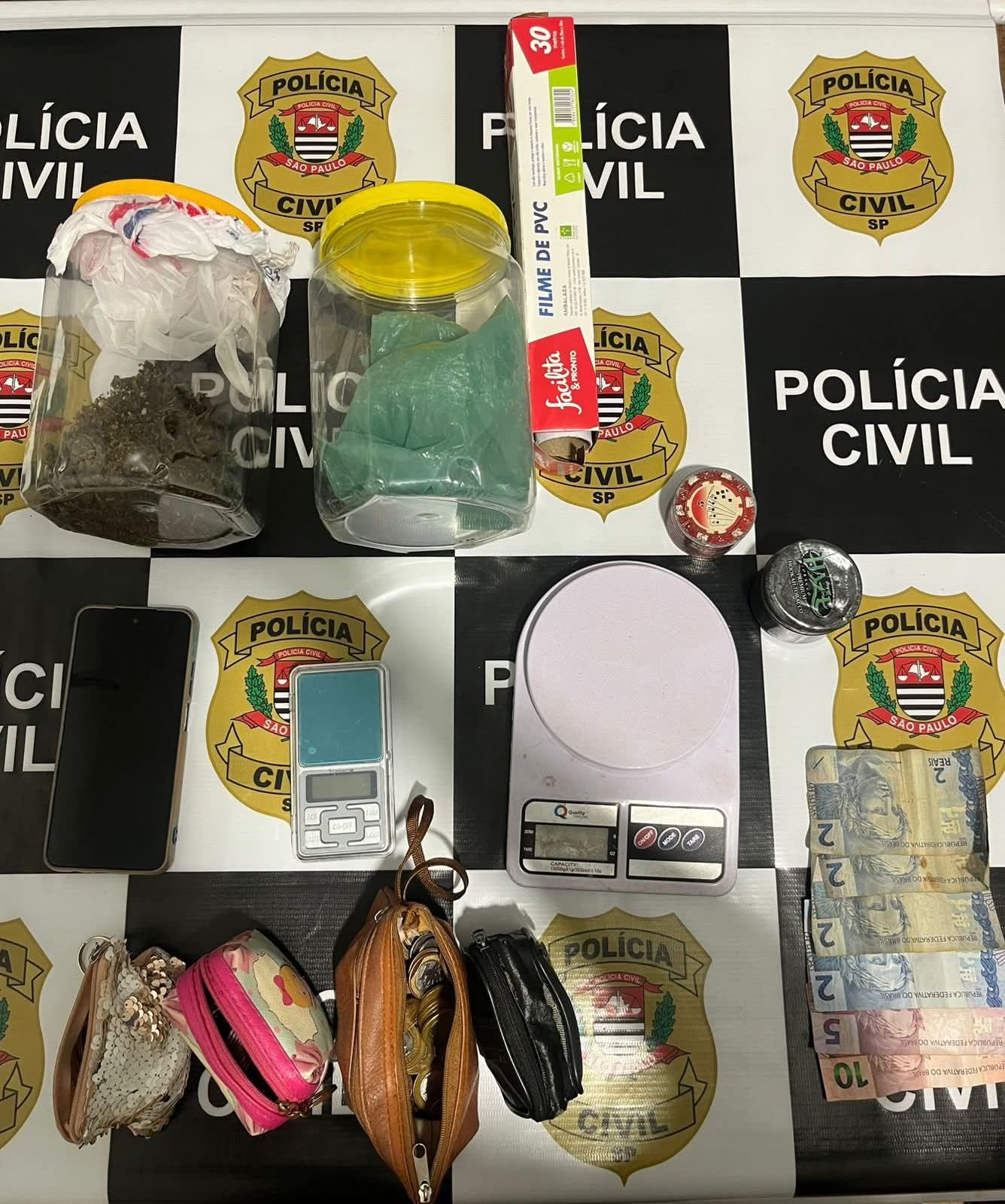 Polícia Civil de Mirandópolis após investigação prendeu morador por tráfico de drogas