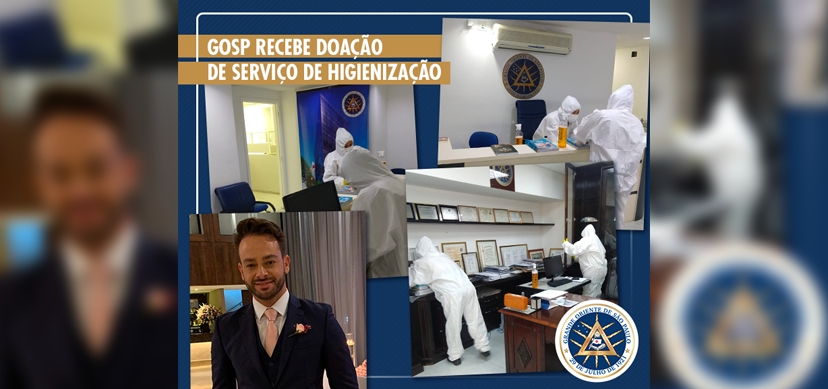 GOSP RECEBE DOAÇÃO DE SERVIÇO DE HIGIENIZAÇÃO