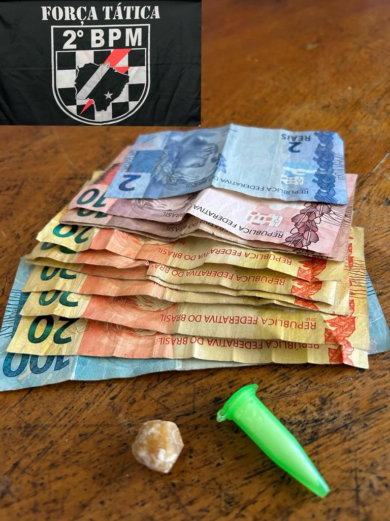 PM realiza apreensão de adolescente infrator de 16 anos, por tráfico de drogas e mandado de apreensão em seu desfavor em Três Lagoas