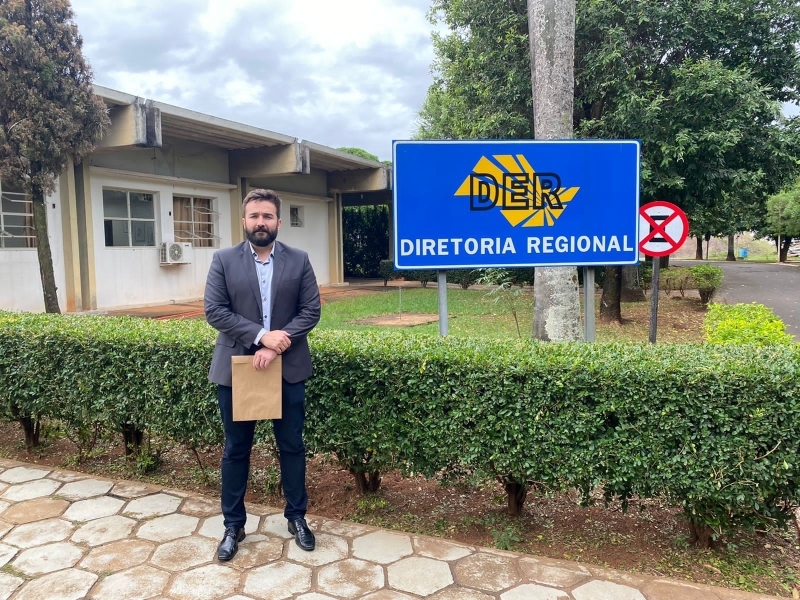 Após consulta do Poder Legislativo de Andradina, D.E.R Araçatuba confirma para o próximo mês projeto de melhoria da rodovia da Integração que favorecerá o Santa Cecília e outros bairros