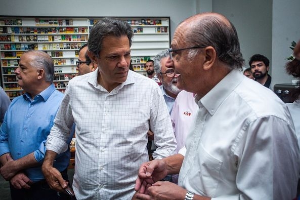 Geraldo Alckmin, Fernando Haddad e Marcio França visitaram o interior paulista
