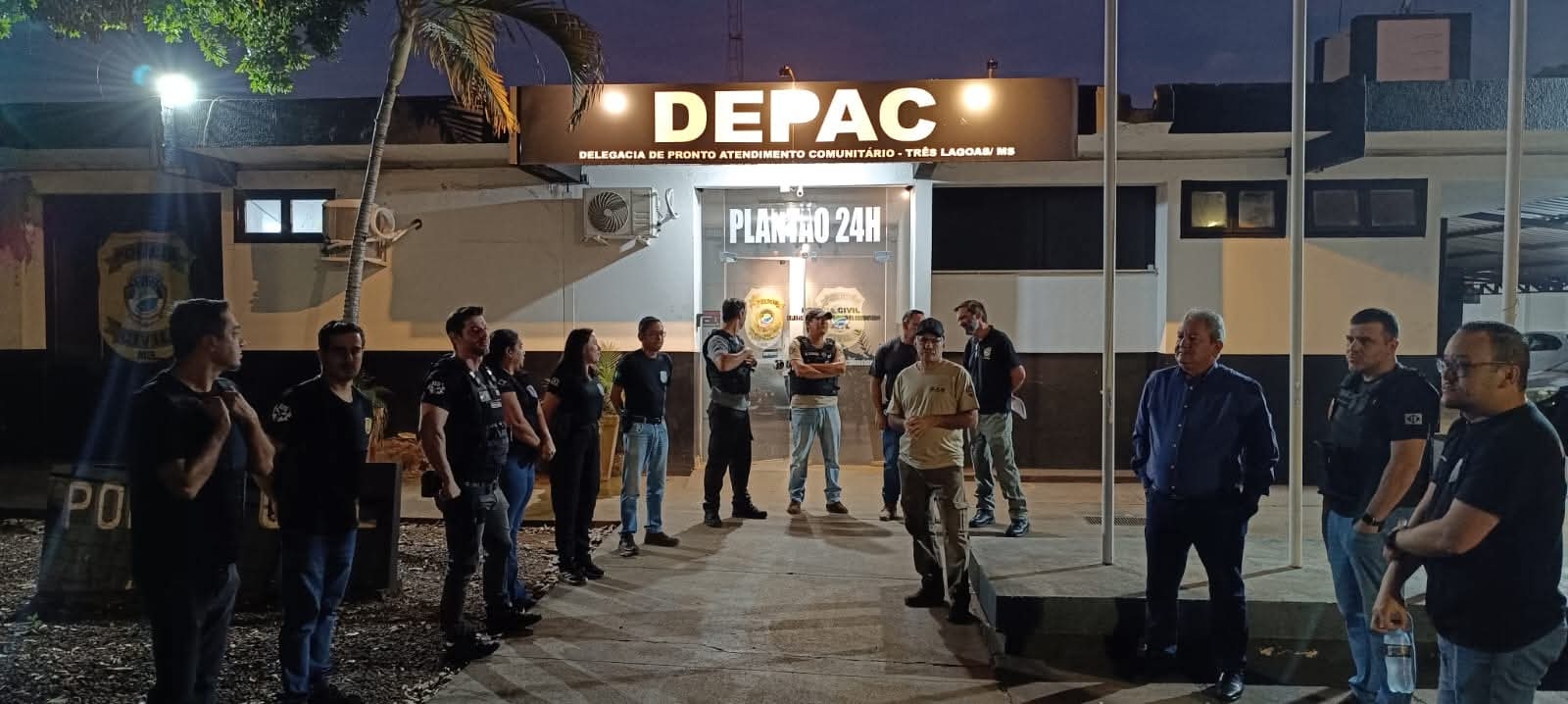 Polícia Civil com apoio da Polícia Militar deflagram operação contra  crimes contra a vida em Três Lagoas