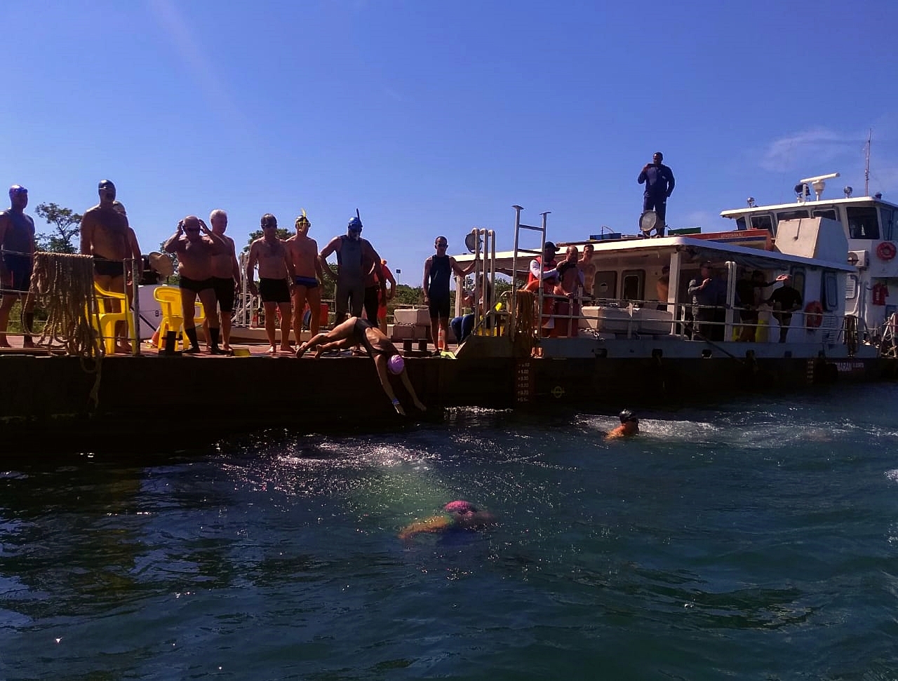 Travessia a nado no 2º maior Canal do mundo será neste domingo, 06