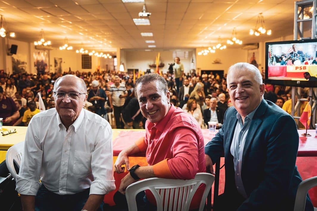 Em Campinas Geraldo Alckmin participou de encontro regional do PSB