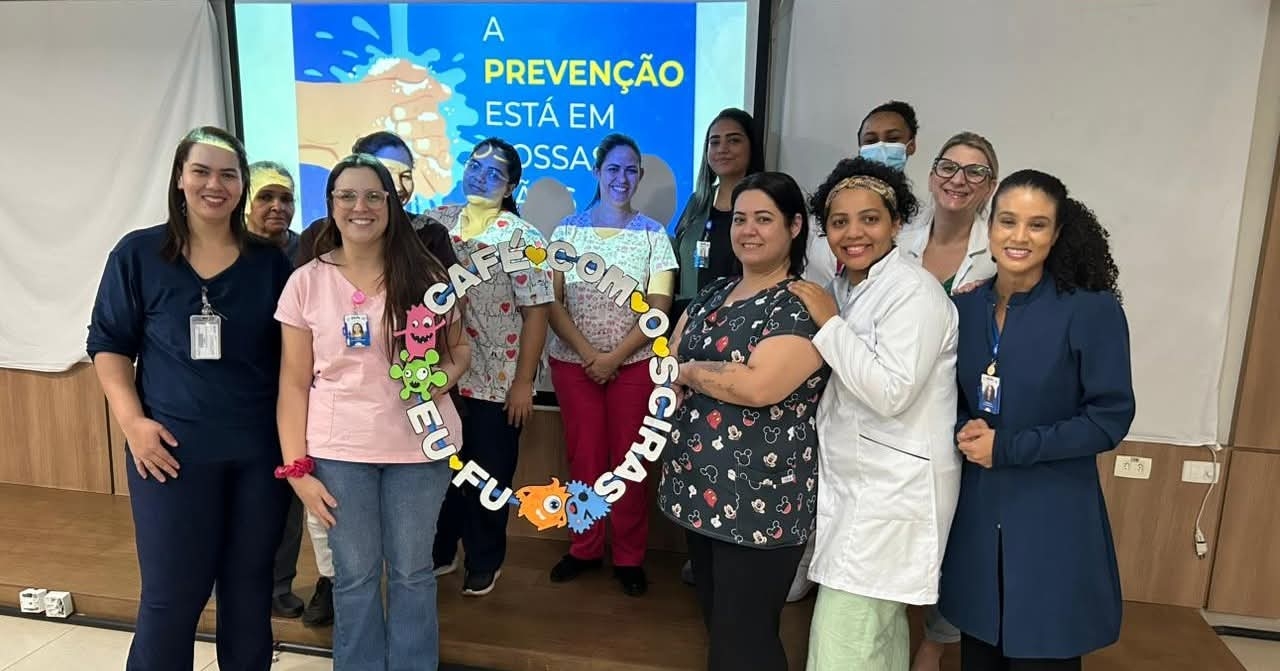 Hospital Auxiliadora de Três Lagoas realizou café especial com a equipe multiprofissional