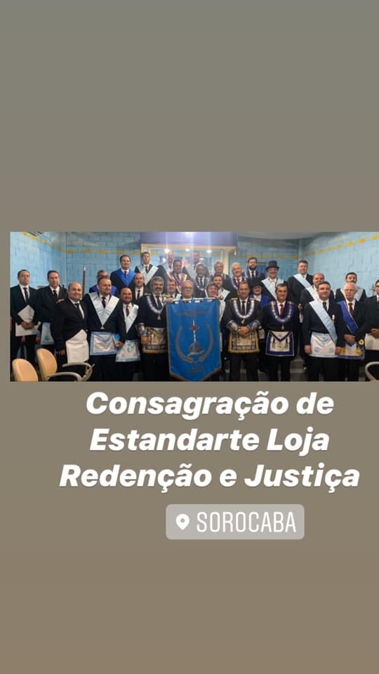 GOB/SP Consagração de Estandarte Loja Redenção e Justiça de Sorocaba