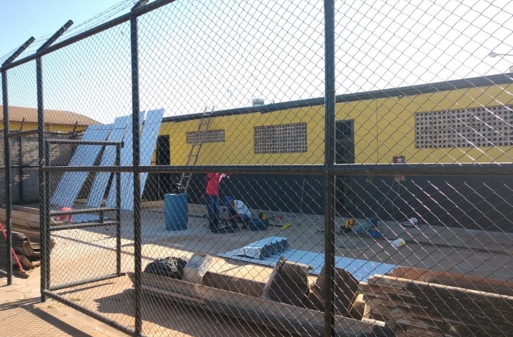 De sistema hidráulico a troca de telhado, celas do semiaberto de Três Lagoas ganham reforma geral