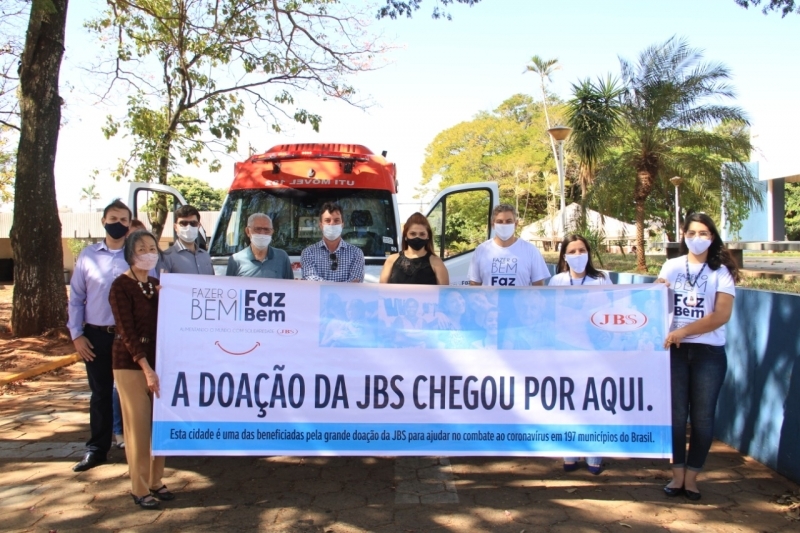 Andradina passa a ter ambulância UTI móvel com doação do JBS