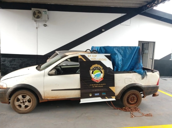 3º DP de Três Lagoas prendeu homem por furtar 850 litros de Diesel de uma empresa
