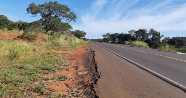 Solicitação de retomada na restauração da BR-262, entre Água Clara e Três Lagoas, é ajuizada pelo MPF