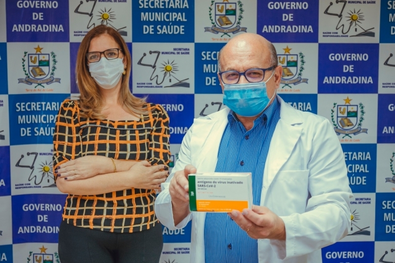 Andradina já vacinou 20% da população contra a Covid 19