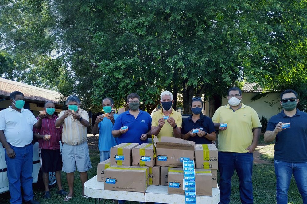 Águas Andradina doa mais de 26 mil sabonetes para o combate à pandemia de Covid-19