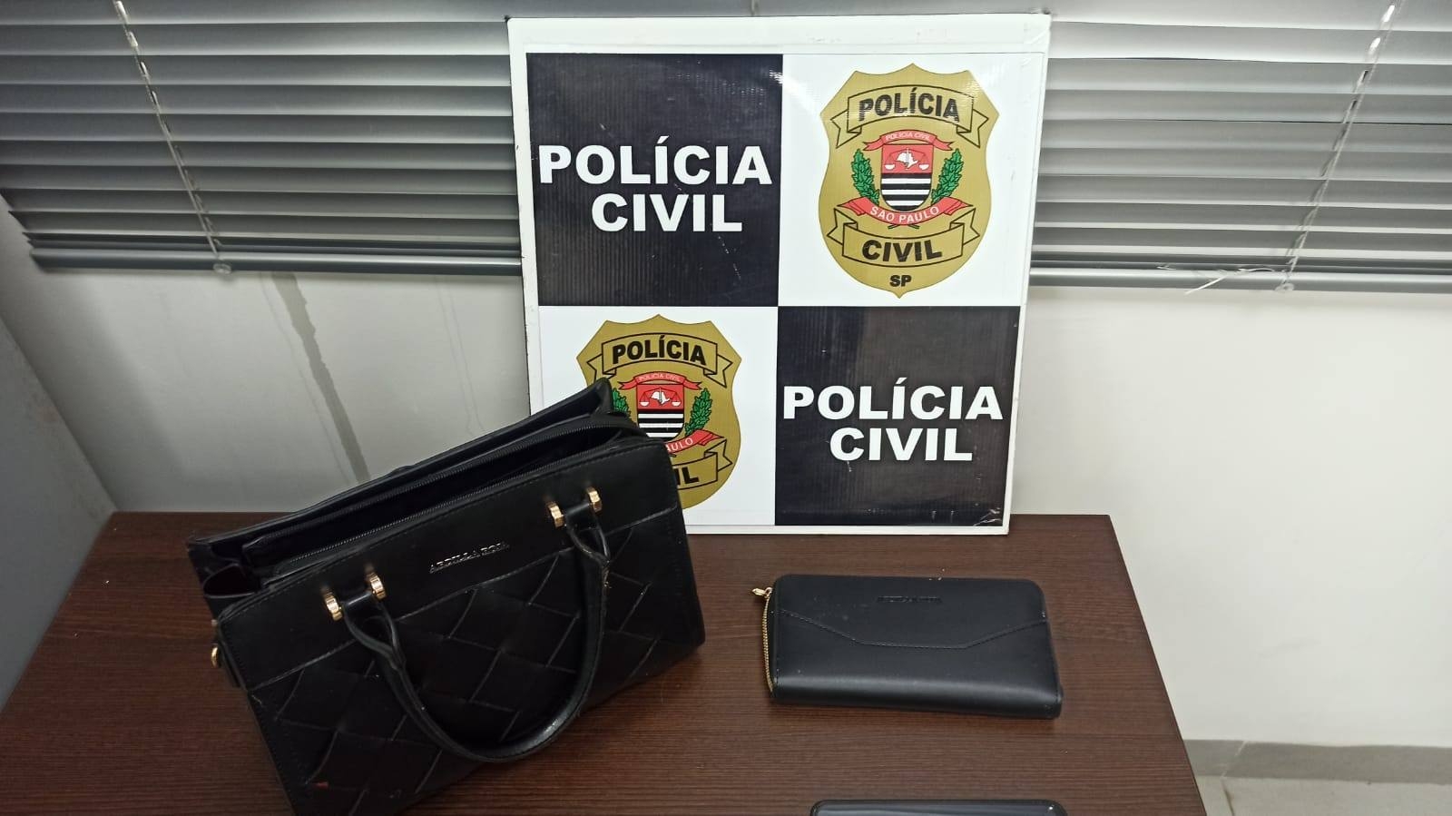 POLÍCIA CIVIL DE DRACENA  AGE RÁPIDO, ESCLARECE FURTO DE BOLSA EM MENOS DE UMA HORA E PRENDE AUTOR EM FLAGRANTE