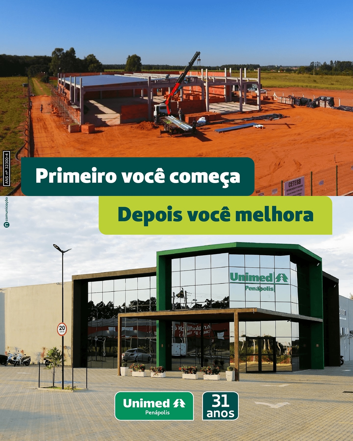 Unimed Penápolis Primeiro você começa Depois você melhora: Pronto Atendimento 24 horas