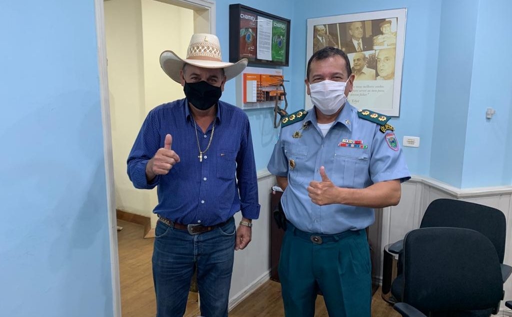 Comandante do 2º BPM se reúne com representantes dos Poderes Legislativo e Executivo das comarcas de Brasilândia e Três Lagoas
