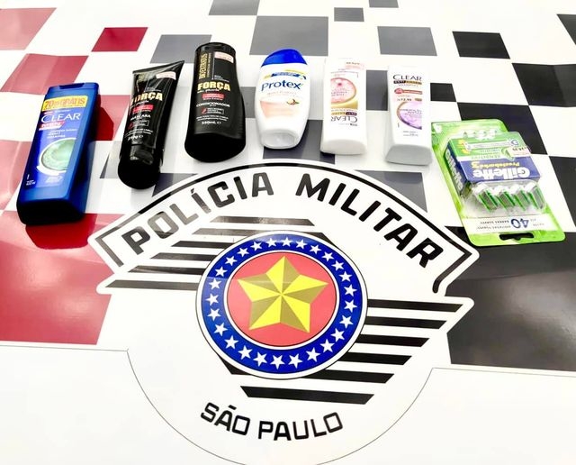 Força Tática de Andradina em patrulhamento prendeu autor de furto de farmácia