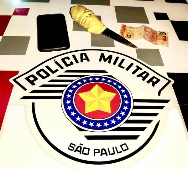Novo centro comercial de Andradina homem tem celular roubado após desistir de programa sexual e Força Tática prende o autor do roubo