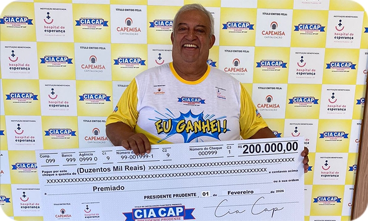 Presente de aniversário e de vida: caminhoneiro de Valparaíso ganha R$ 200 mil e celebra liberdade após 40 anos na estrada
