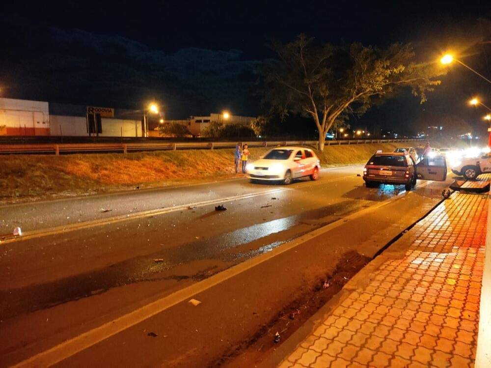Casal gravemente ferido em acidente no trevo do Friboi de Andradina