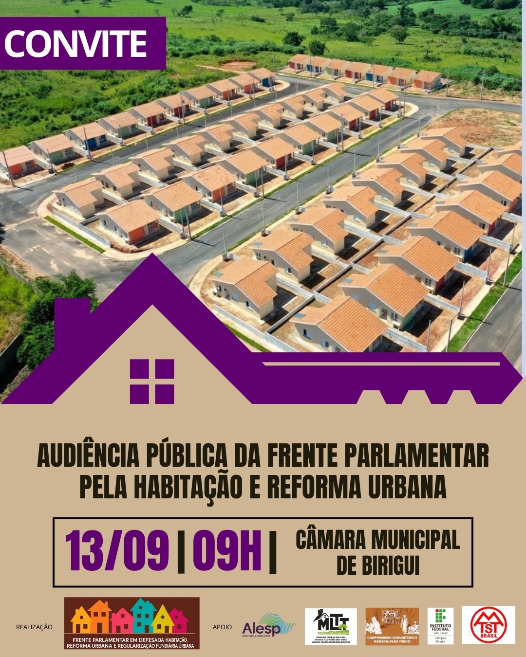 Deputada Márcia Lia conduz audiência pública sobre habitação popular em Birigui
