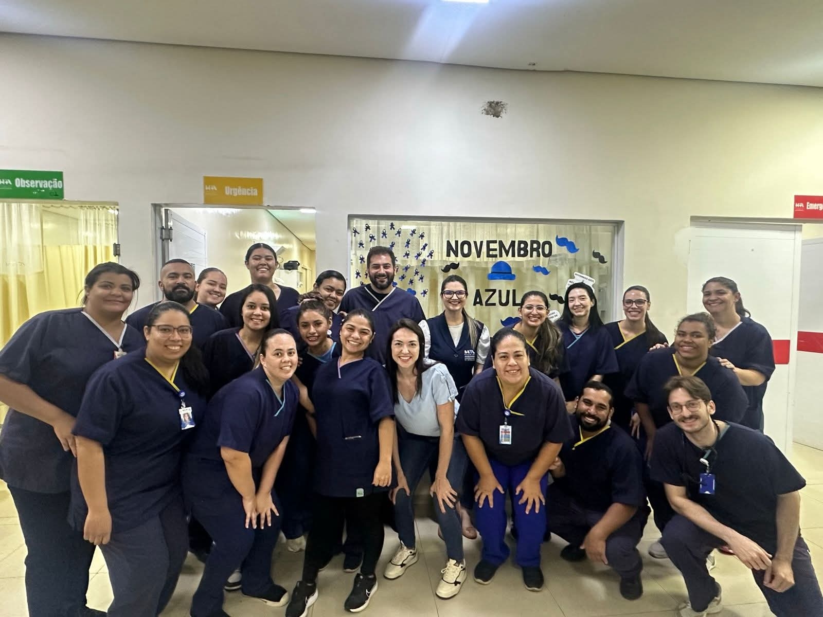 Pronto Socorro de Três Lagoas veste a camisa do Novembro Azul