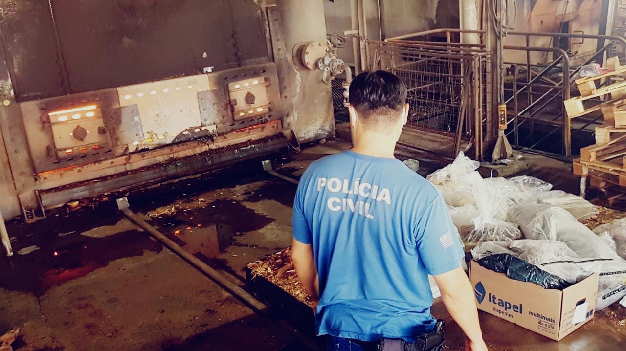 DISE de Andradina incinera 70 quilos de drogas