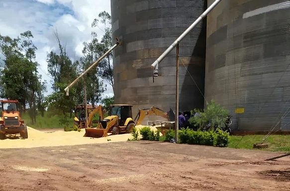 Jovem morre 'soterrado' em silo de milho em Sud Mennucci