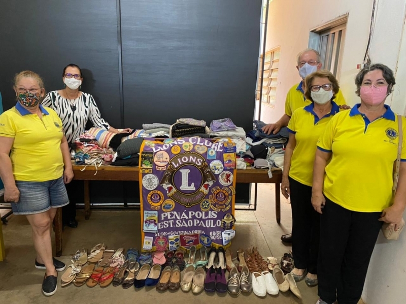 Lions Club de Penápolis faz doações ao Fundo Social