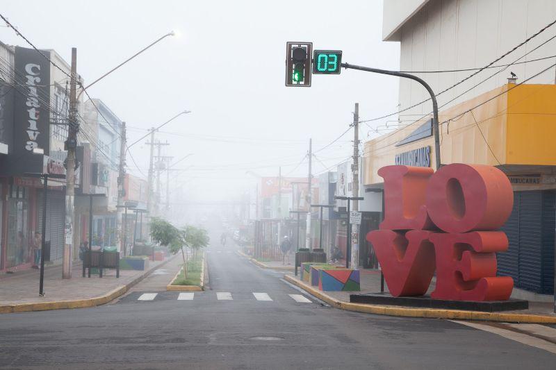 ANDRADINA ENTRE AS CIDADES MAIS FRIAS DO NOROESTE NESTA SEMANA