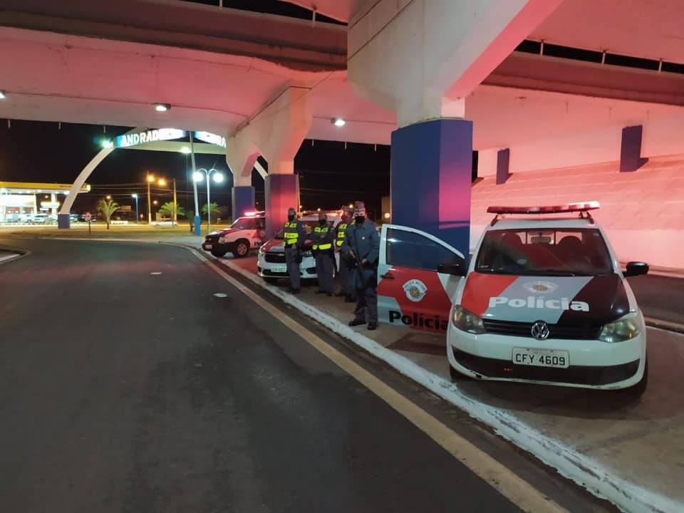 POLÍCIA MILITAR DE ANDRADINA NÃO PARA COM POLICIAMENTO NO TREVO DA CIDADE
