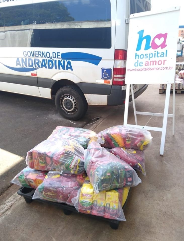 Grupo das Luluzinhas e Clube dos Bolinhas de Andradina doam 200 pacotes de café para o Hospital do Amor de Barretos