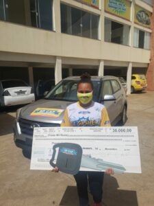 Moradora de Penápolis dividiu automóvel Creta mais 30 mil em dinheiro no SP Cap